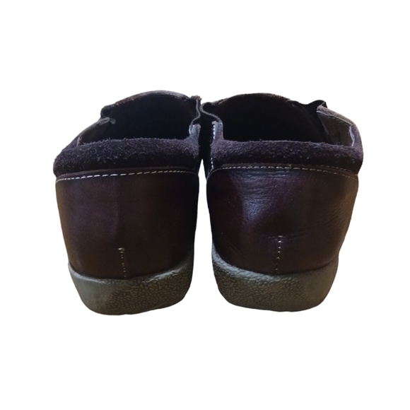 L' Artiste Spring Step Comfort Burgundy Brown Leather Slip On Casual Sho… - Picture 8 of 12